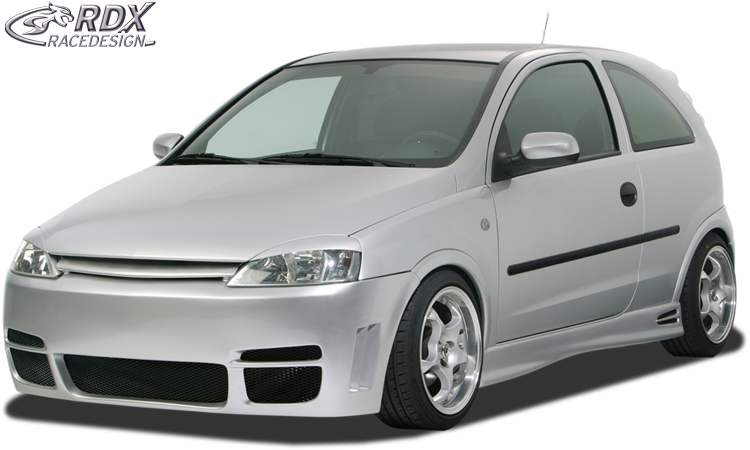 Накладки на пороги RDX GT4 – Opel Corsa C