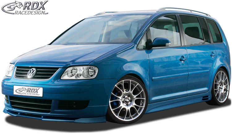 Накладки на пороги RDX GT-Race – Volkswagen Touran 1T вкл. рестайлинг