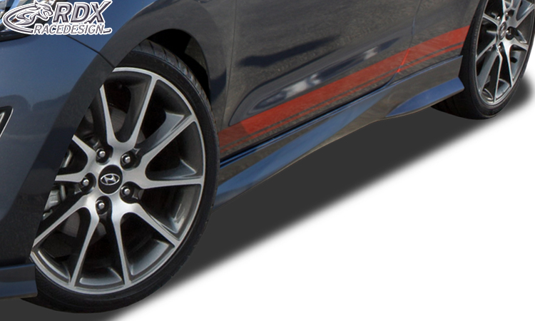 RDX Turbo küljeliistud – Hyundai i30 kupee 2013–