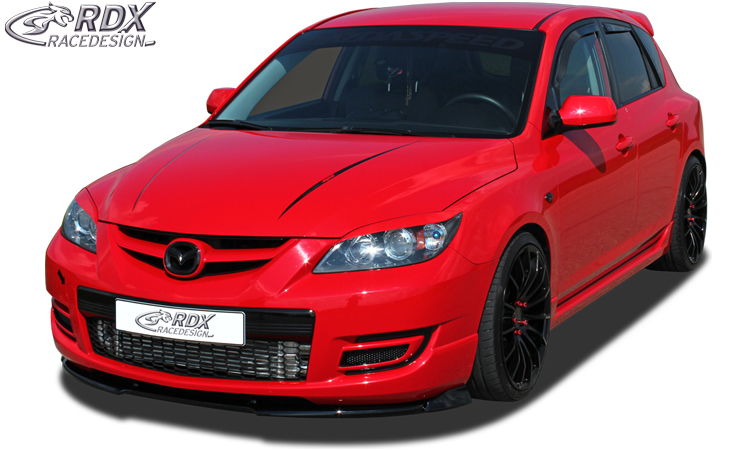 RDX VARIO-X front splitter – Mazda 3 MPS (BK) 2006–2009