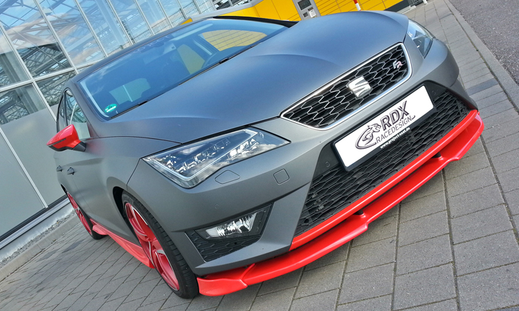 RDX VARIO-X front splitter – Seat Leon 5F FR + Cupra –2017 (incl.. SC, ST)