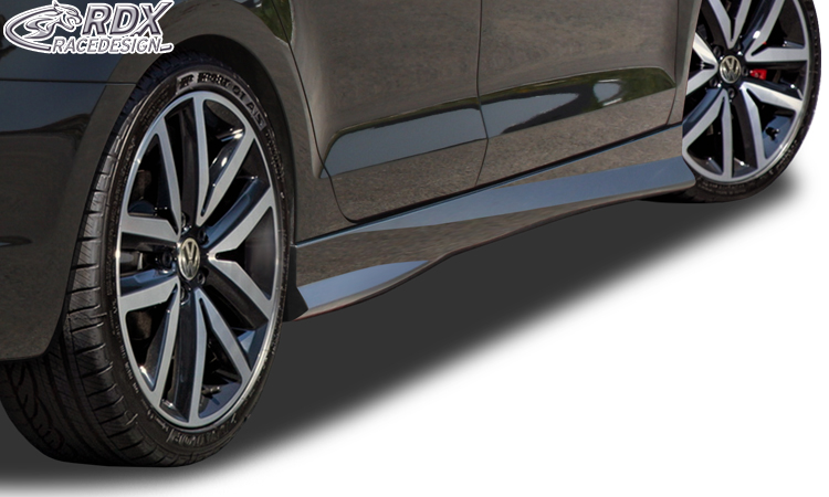 Накладки на пороги RDX Turbo – Volkswagen Jetta 6 2010–