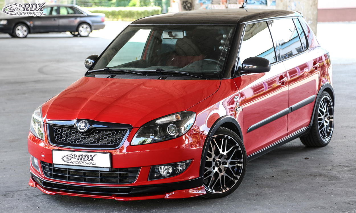 RDX VARIO-X esispoiler – Škoda Fabia 2 tüüp 5J 2010– Monte Carlo