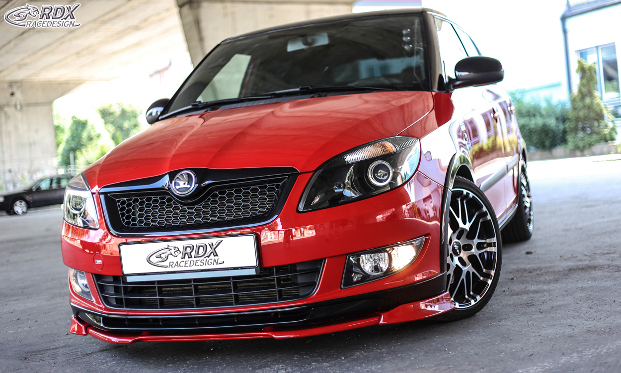 RDX VARIO-X esispoiler – Škoda Fabia 2 tüüp 5J 2010– Monte Carlo