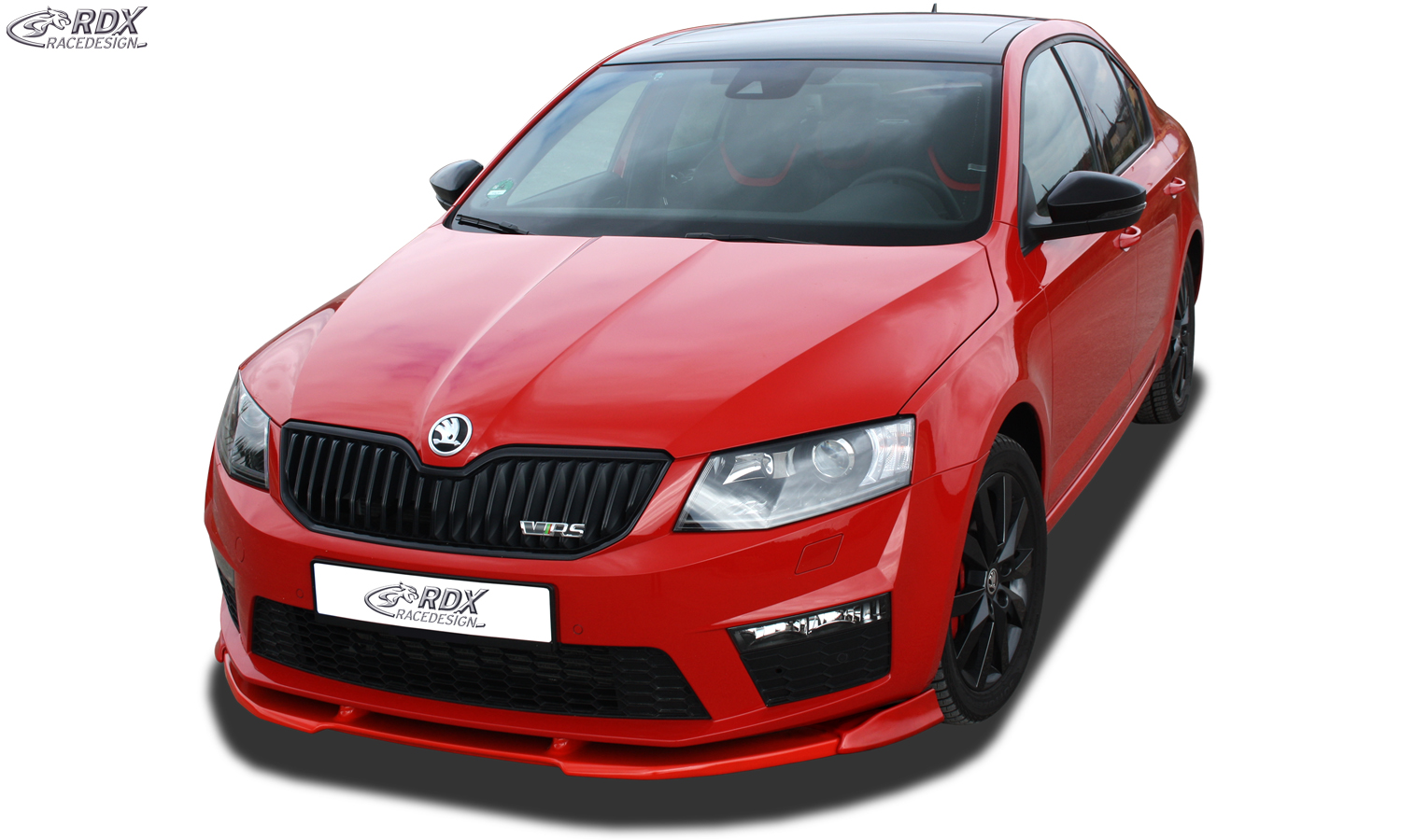 RDX VARIO-X front splitter – Škoda Octavia 3 (5E) RS