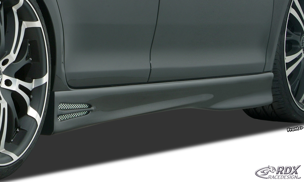 RDX GT4 side skirts – Mazda 2 (DY) 2003–2007