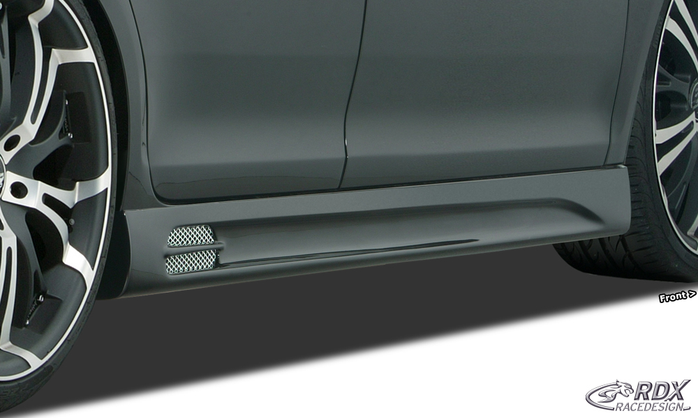 RDX GT-Race side skirts – Mazda 2 (DY) 2003–2007