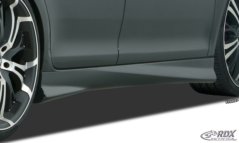 RDX Turbo side skirts – Mazda 2 (DY) 2003–2007