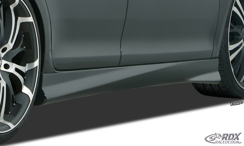 RDX Turbo-R side skirts – Mazda 2 (DY) 2003–2007