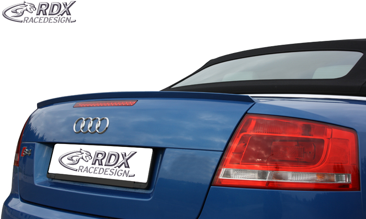 RDX boot lid spoiler – Audi A4 8H convertible
