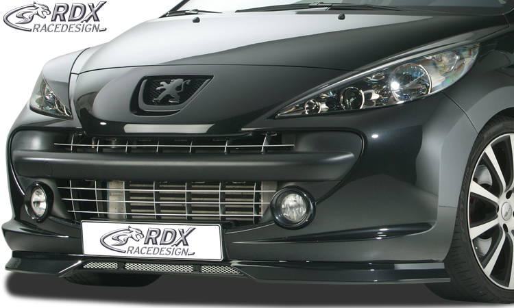 RDX front splitter – Peugeot 207/207CC (–2009 & 2009–)