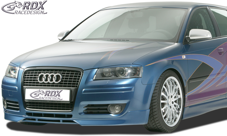 RDX esispoiler – Audi A3 8P (2006–2008) ja A3 8P Sportback (–2008)