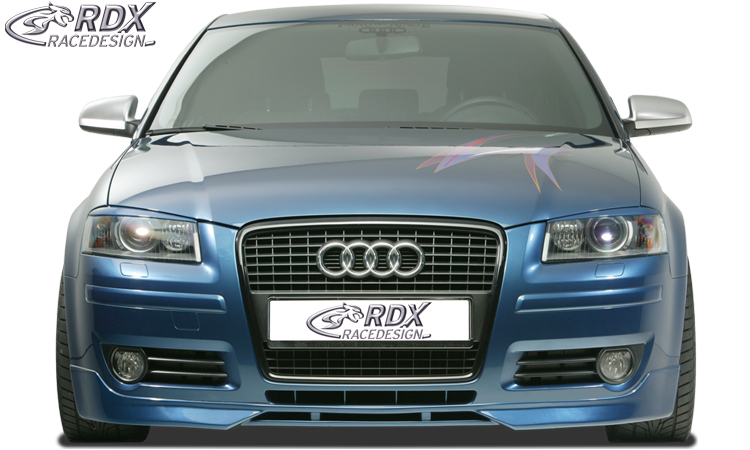 Передний спойлер RDX – Audi A3 8P (2006–2008) и A3 8P Sportback (–2008)