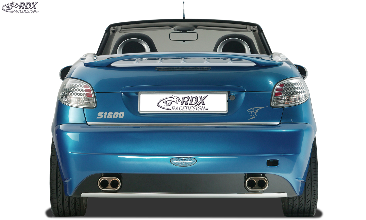 RDX roof spoiler – Peugeot 206 CC