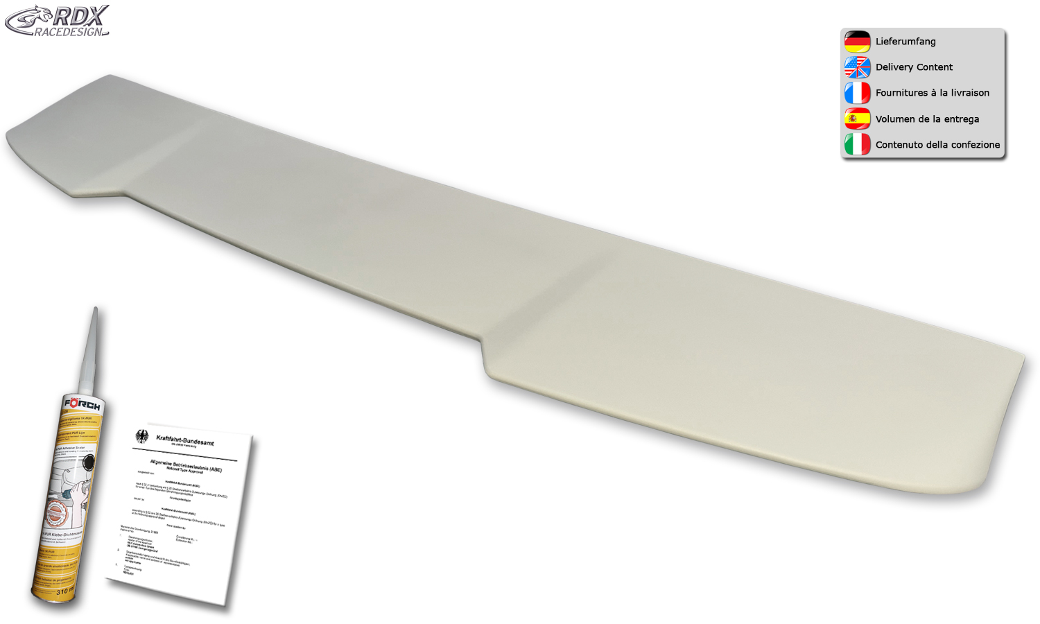 RDX katusespoiler – Audi A6 4F C6 Avant/universaal