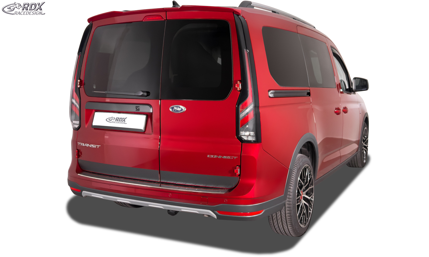 RDX katusespoiler – Volkswagen Caddy SB 2K 2KN (2020–) ja Ford Tourneo Connect SK SKN (2022–) – (tiibuksed)