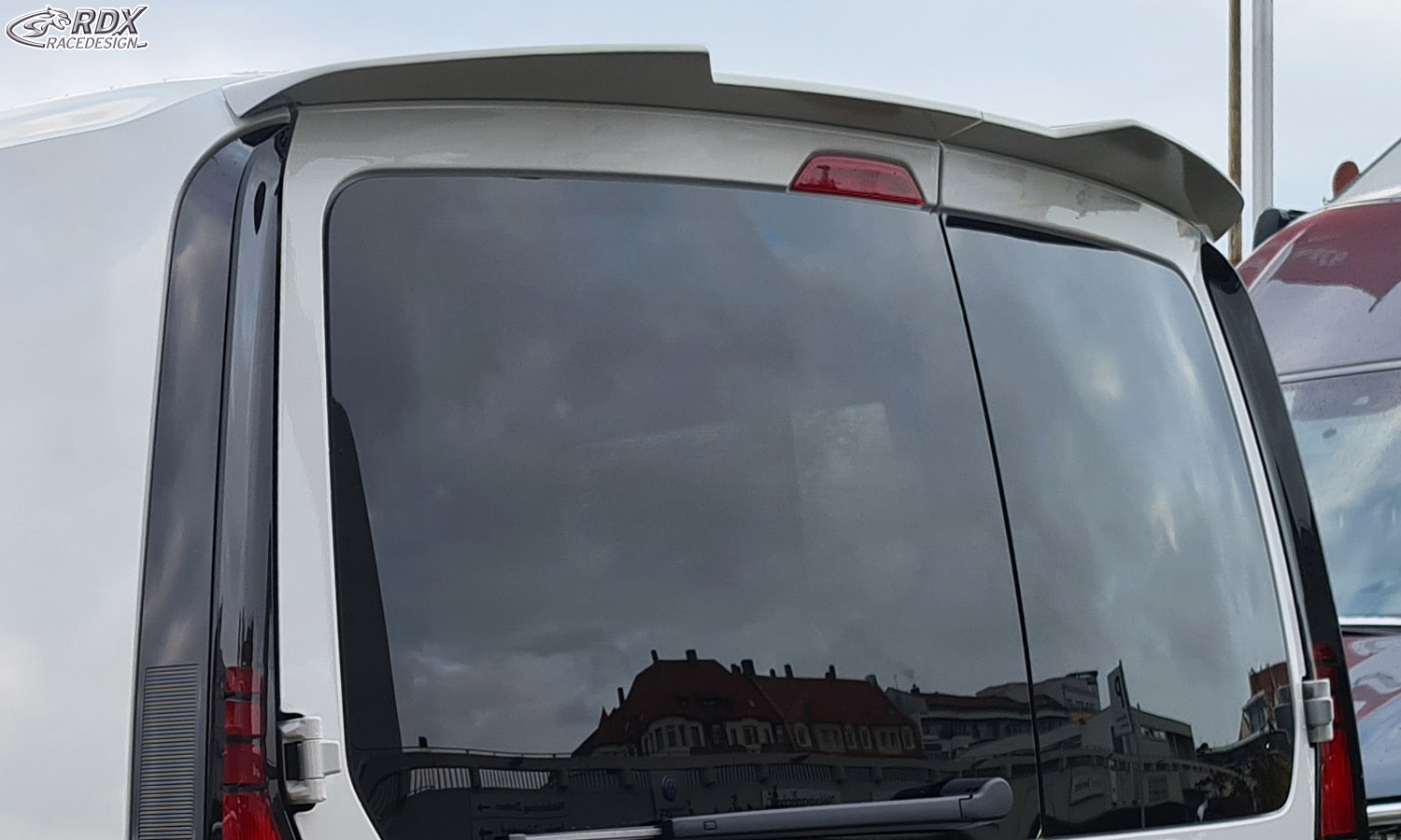 RDX katusespoiler – Volkswagen Caddy SB 2K 2KN (2020–) ja Ford Tourneo Connect SK SKN (2022–) – (tiibuksed)