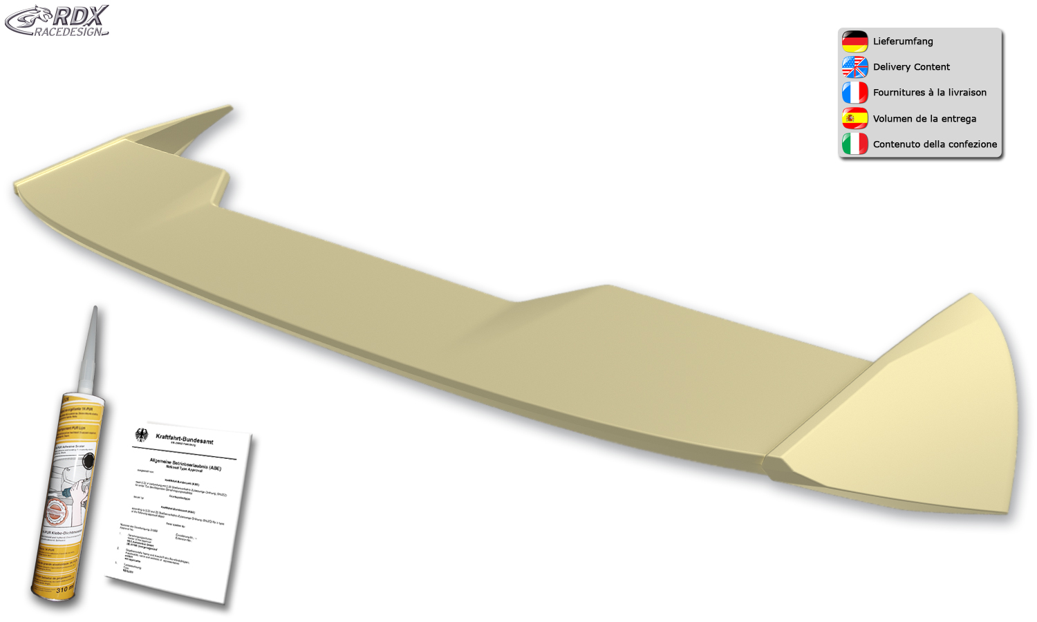 RDX katusespoiler – Seat Leon KL ja Cupra Leon KL (2020–)