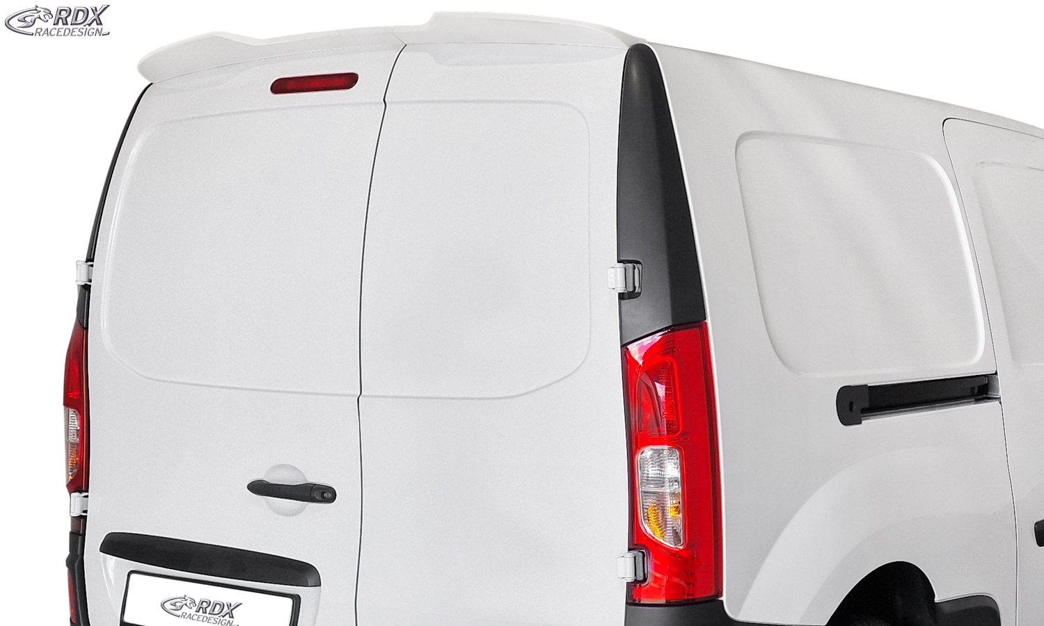 RDX katusespoiler – Mercedes-Benz Citan (W415/X/2012–) ja Nissan NV250 (W/2019–) ja Renault Kangoo (W/2013–) (tiibuksed)