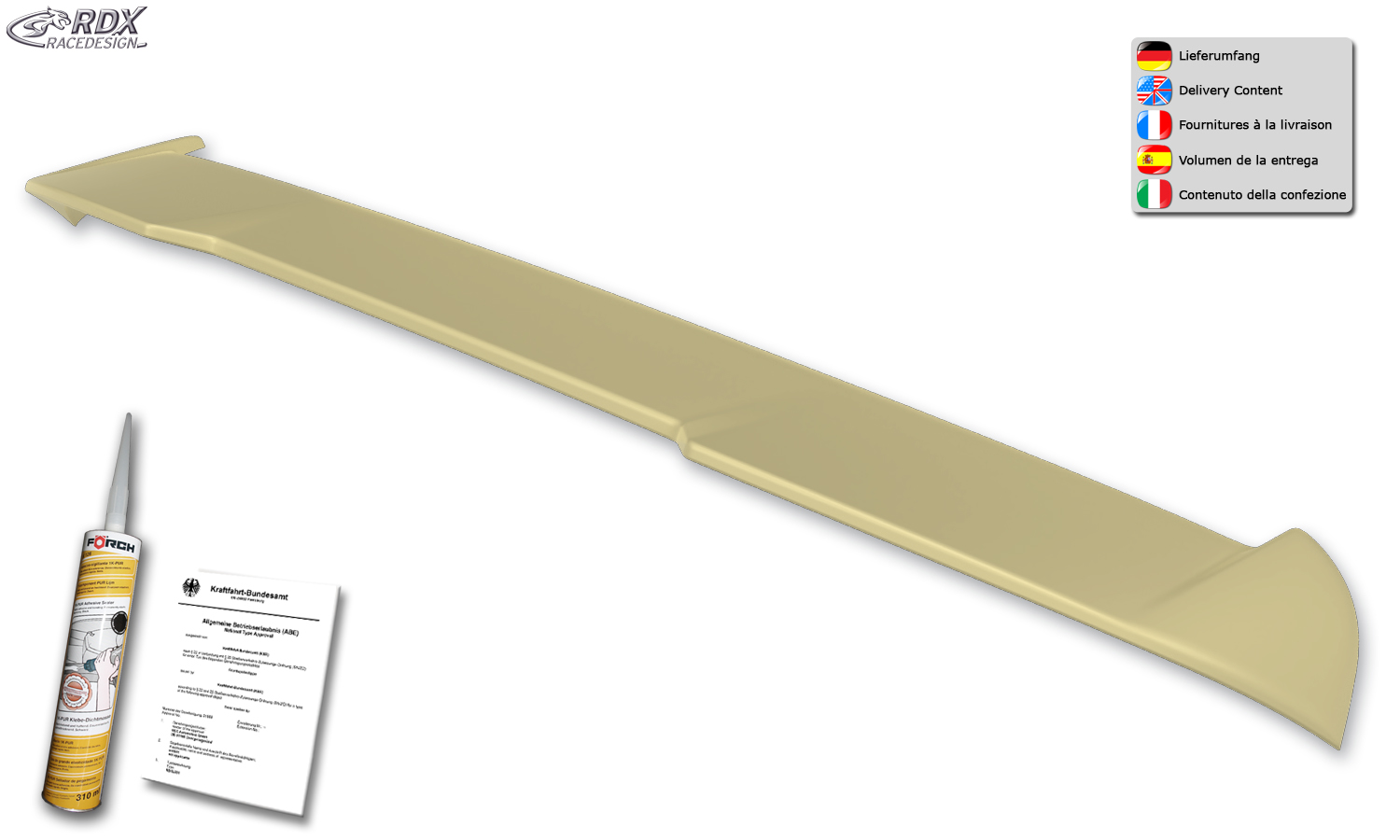 RDX katusespoiler – Dacia Sandero 3 (DJF) 2020–