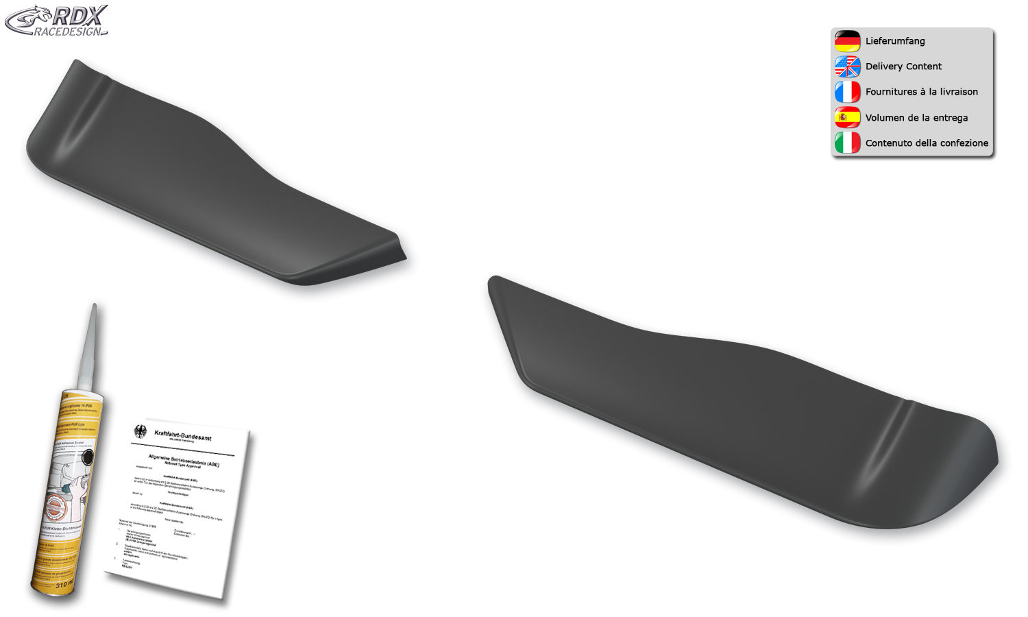 RDX roof spoiler – Iveco Daily H2 (2014–)