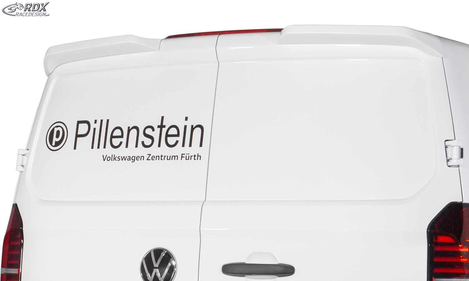 RDX roof spoiler – Ford Transit Custom/Tourneo Custom (2023–) & Volkswagen Transporter/Shuttle/Caravelle (2025–)