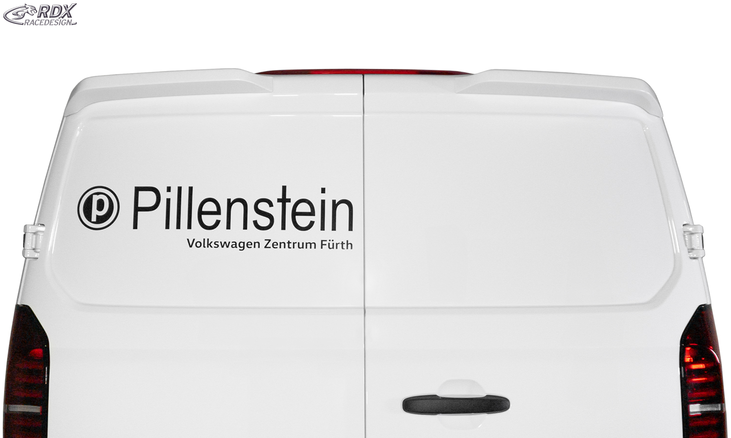 RDX roof spoiler – Ford Transit Custom/Tourneo Custom (2023–) & Volkswagen Transporter/Shuttle/Caravelle (2025–)
