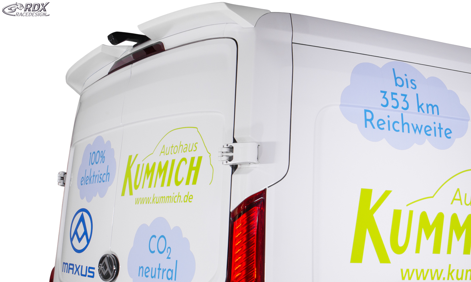 Спойлер на крышу RDX – Maxus/LDV DELIVER 9 (2020–)