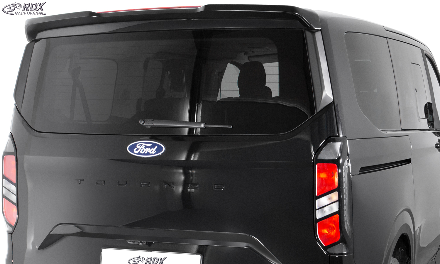 RDX katusespoiler – Ford Transit Custom/Tourneo Custom (2023–) ja Volkswagen Transporter/Shuttle/Caravelle (2025–)