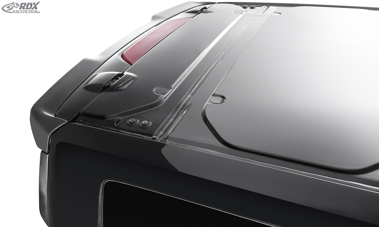 RDX katusespoiler – Ford Transit Custom/Tourneo Custom (2023–) ja Volkswagen Transporter/Shuttle/Caravelle (2025–)