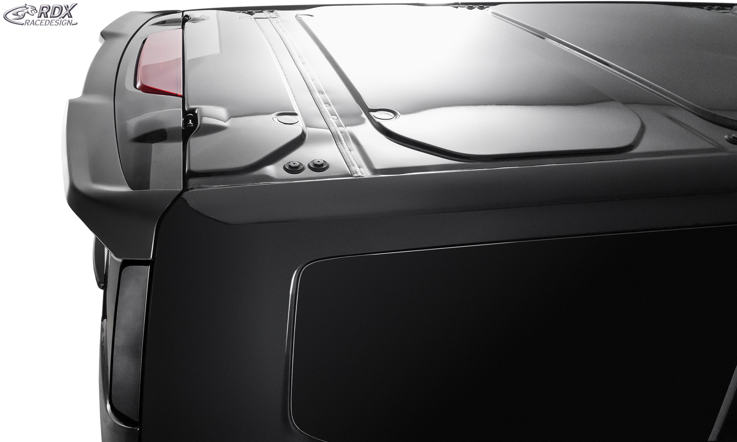 RDX katusespoiler – Ford Transit Custom/Tourneo Custom (2023–) ja Volkswagen Transporter/Shuttle/Caravelle (2025–)