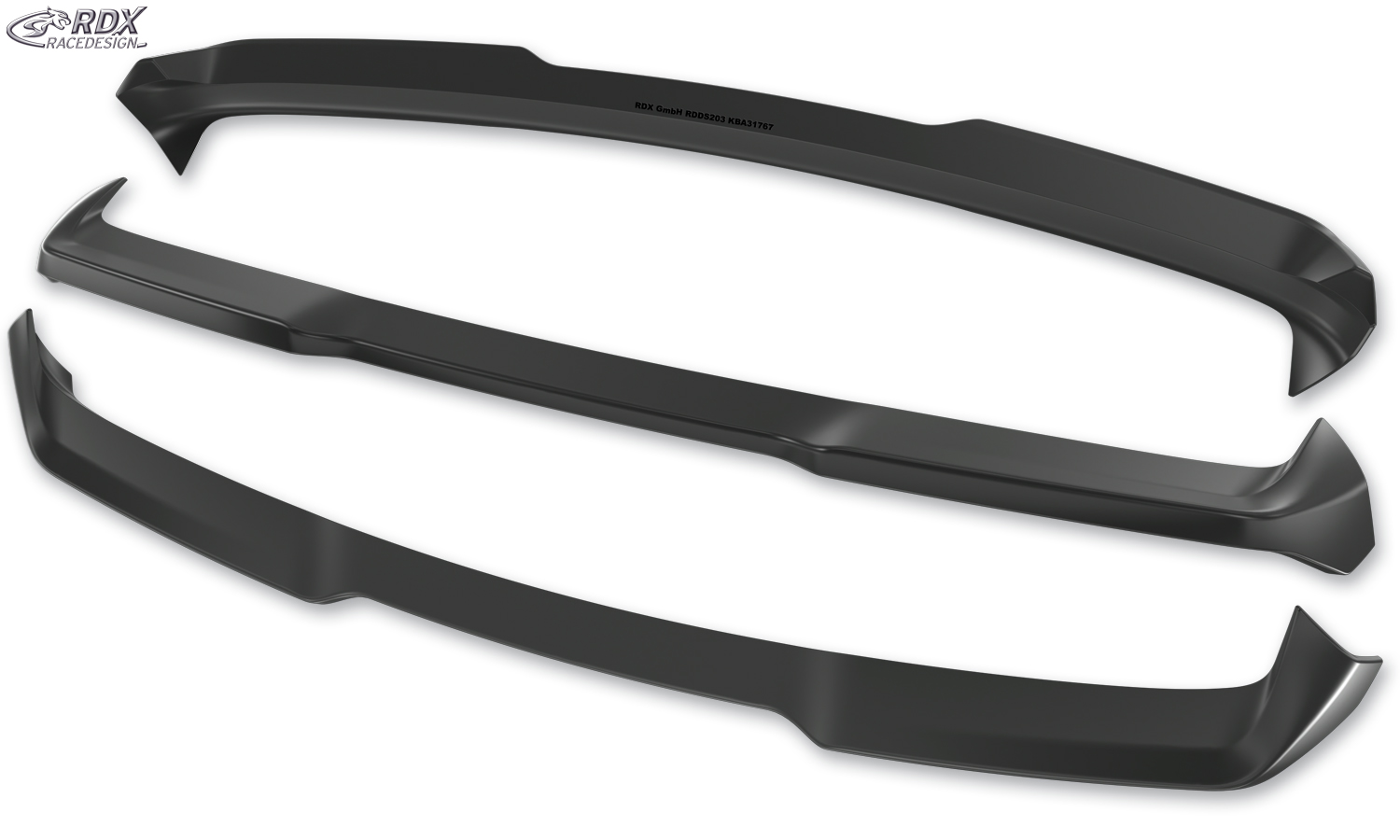 RDX katusespoiler – Ford Transit Custom/Tourneo Custom (2023–) ja Volkswagen Transporter/Shuttle/Caravelle (2025–)