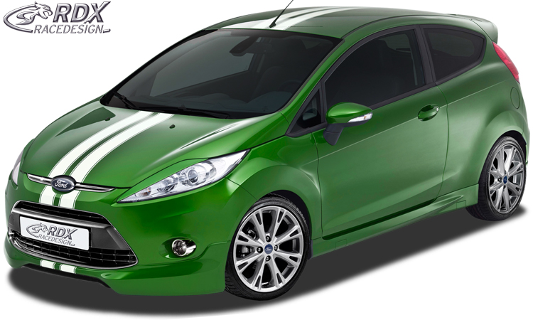 Передний спойлер RDX – Ford Fiesta MK7 JA8 JR8 (2008–2012)