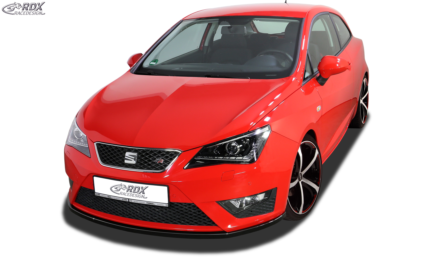RDX front splitter – Seat Ibiza 6J FR facelift 2012– & 6P FR
