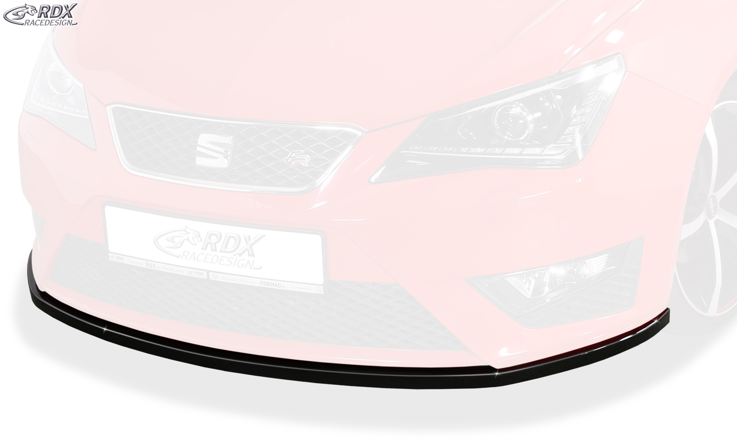 RDX front splitter – Seat Ibiza 6J FR facelift 2012– & 6P FR