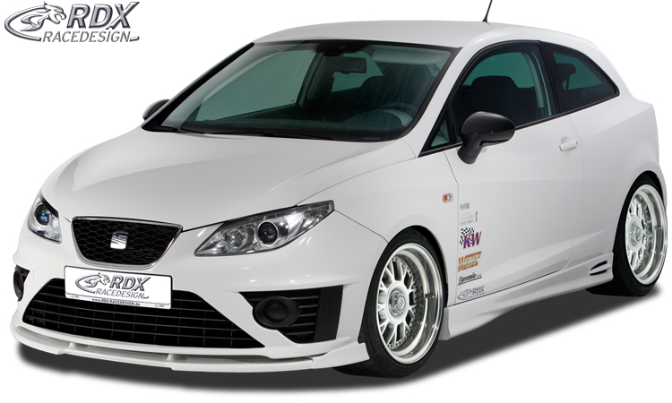 RDX VARIO-X front splitter – Seat Ibiza 6J with Seat Aerodynamik-Kit –03/2012