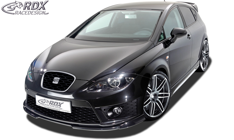RDX VARIO-X front splitter – Seat Leon 1P facelift 2009– FR & Cupra