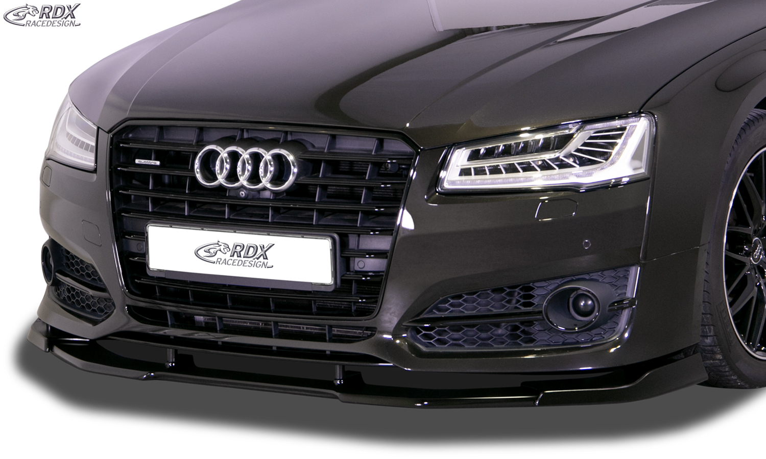 RDX VARIO-X front splitter – Audi A8 D4/4H S-Line, S8, Sport-Edition (2013–)