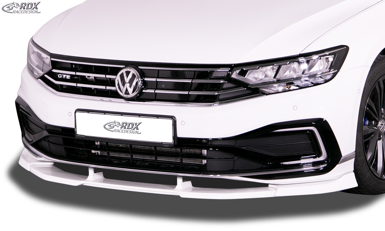 RDX VARIO-X esispoiler – Volkswagen Passat 3G B8 GTE ja R-Line (2019–)