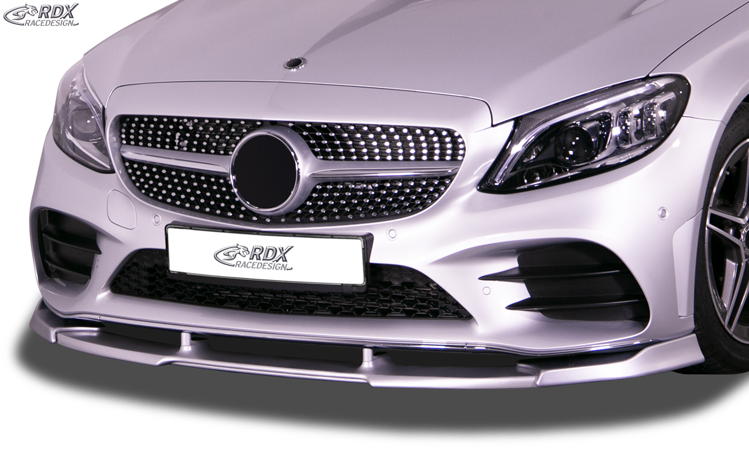 RDX VARIO-X front splitter – Mercedes-Benz C-Class AMG-Line W205, S205, C205 (2018–)