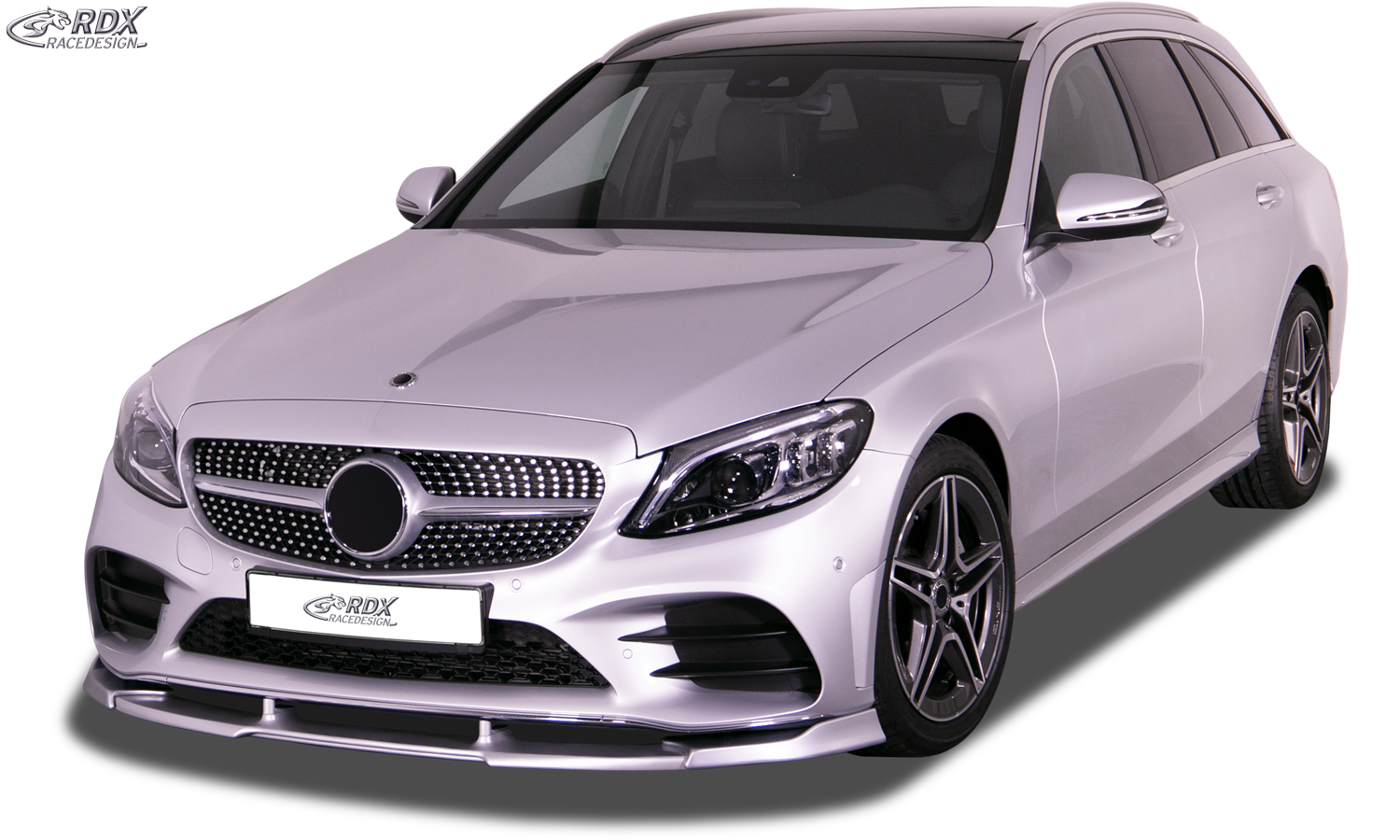 Передний сплиттер RDX VARIO-X – Mercedes-Benz C-Class AMG-Line W205, S205, C205 (2018–)