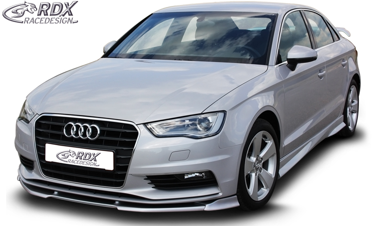 RDX VARIO-X front splitter – Audi A3 8V, 8VA Sportback, 8VS sedan, 8V7 convertible