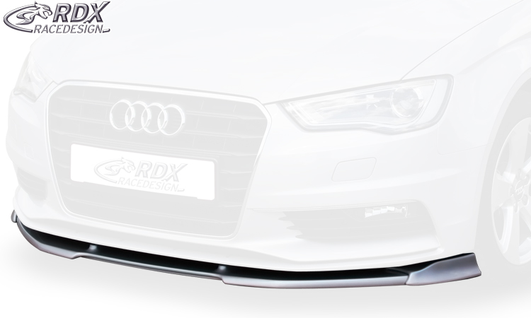 RDX VARIO-X front splitter – Audi A3 8V, 8VA Sportback, 8VS sedan, 8V7 convertible