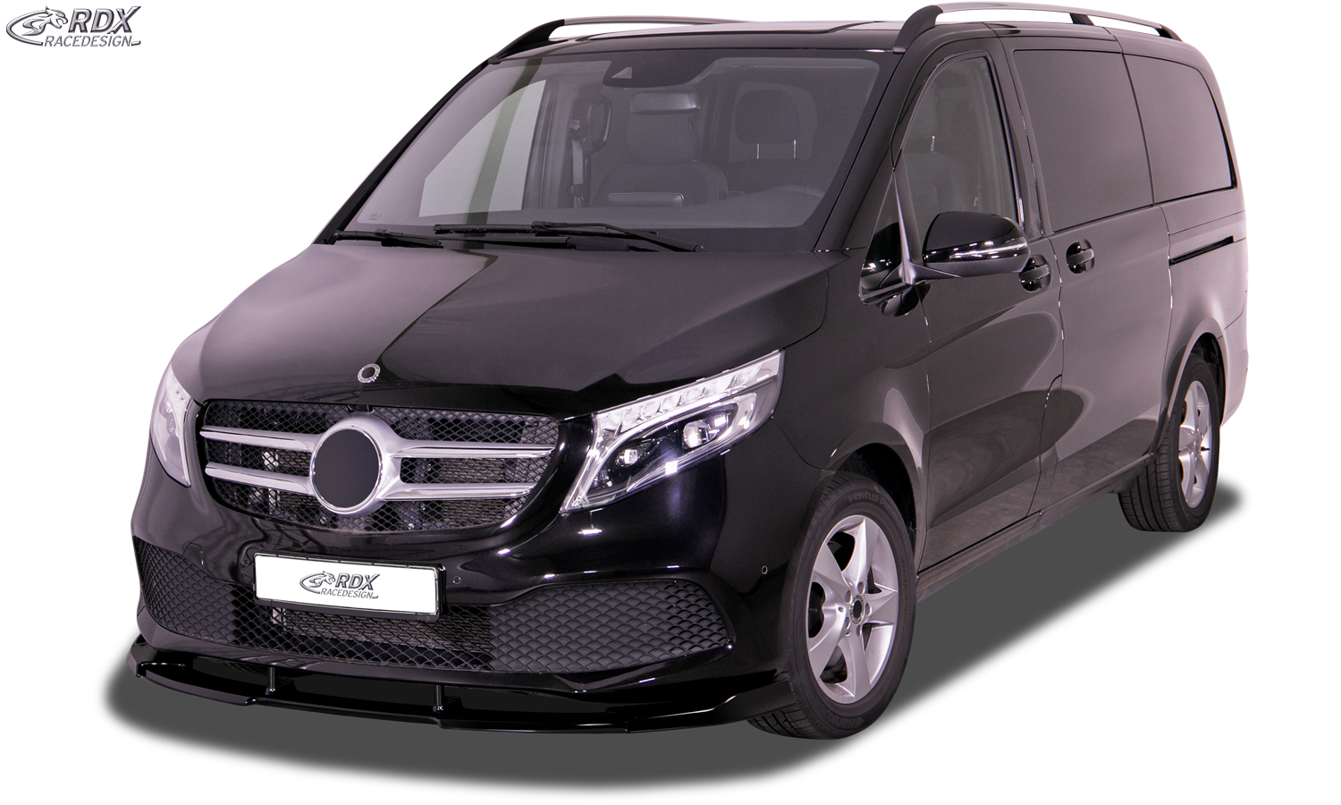 Передний сплиттер RDX VARIO-X – Mercedes-Benz V-Class W447 2019–2024