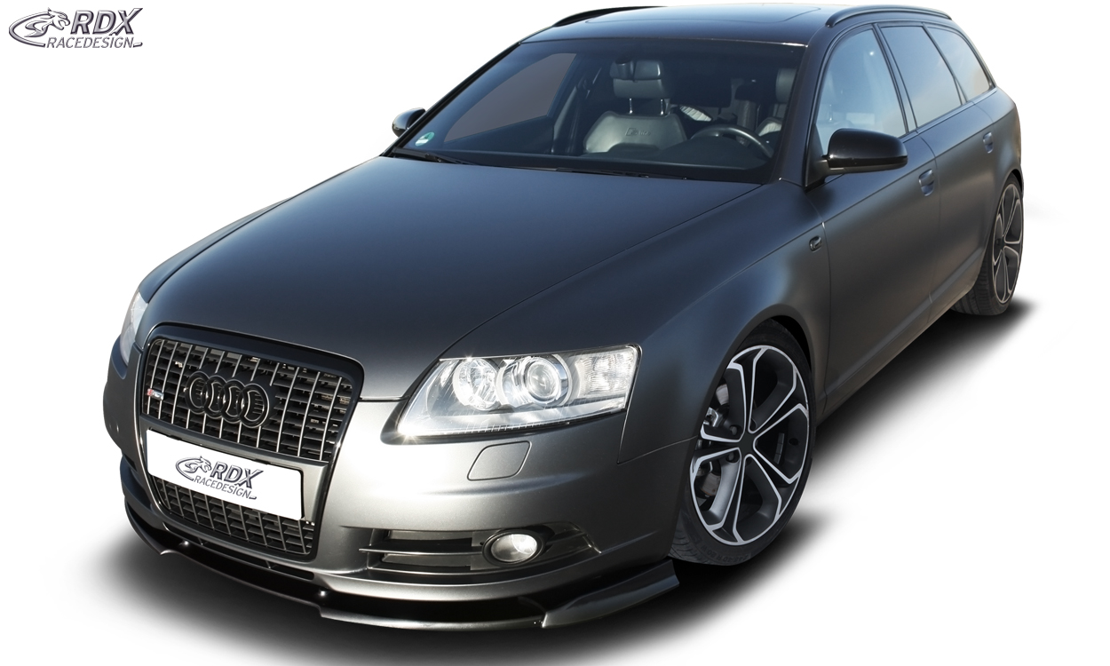 Передний сплиттер RDX VARIO-X – Audi A6 4F –2008 (S-Line передний бампер)