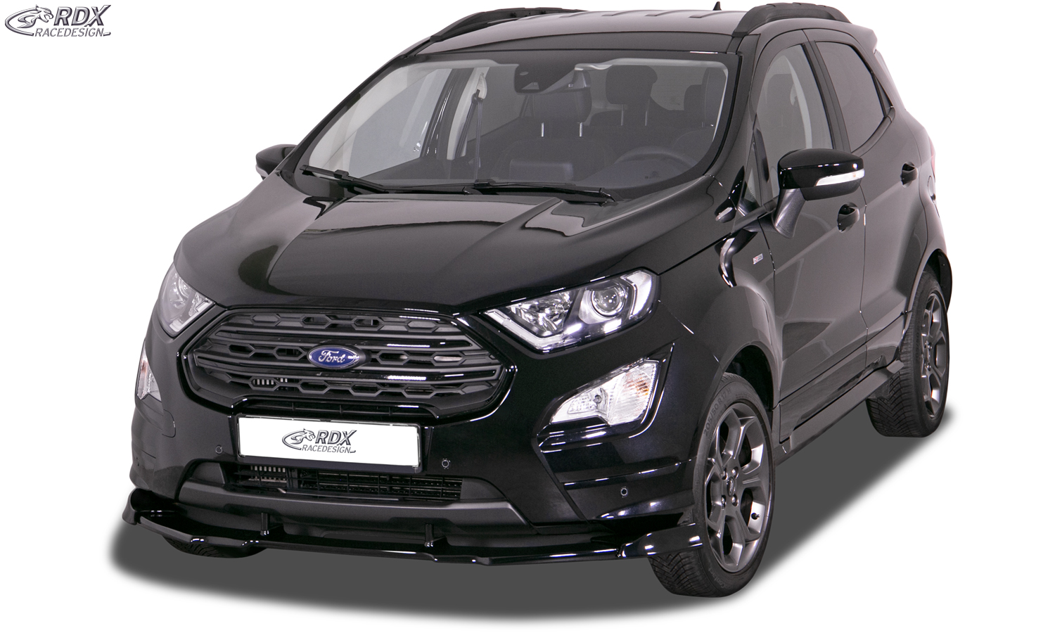 RDX VARIO-X front splitter – Ford EcoSport ST-Line 2017–