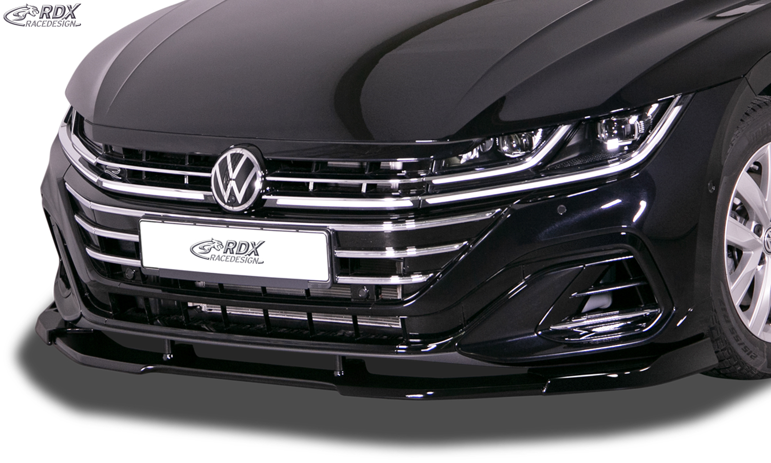 RDX VARIO-X front splitter – Volkswagen Arteon R-Line (2020–)