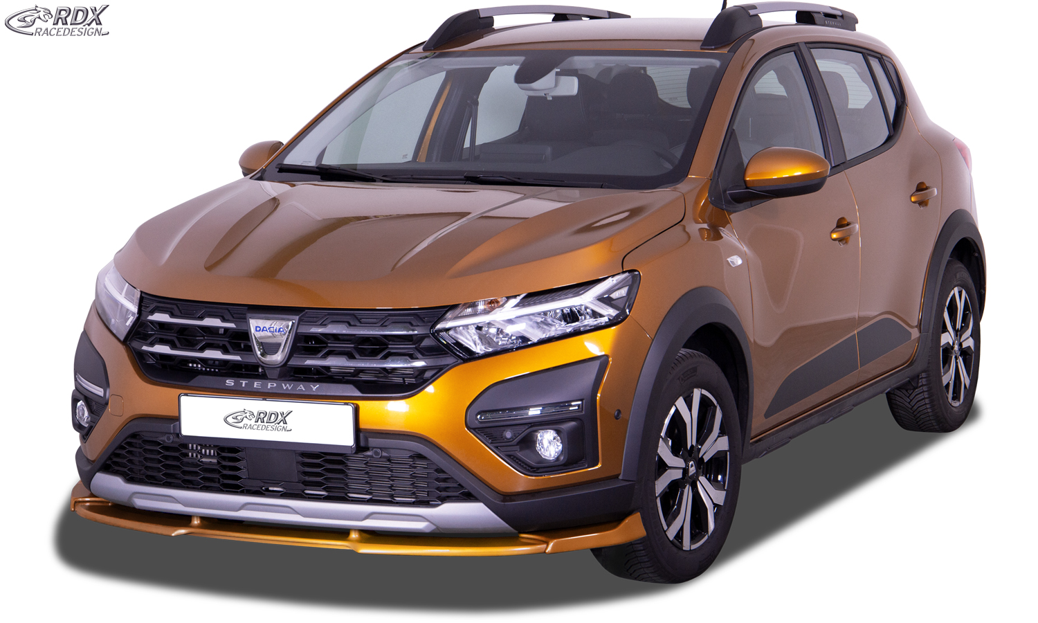 Передний сплиттер RDX VARIO-X – Dacia Sandero 3/Jogger Stepway (2021–)