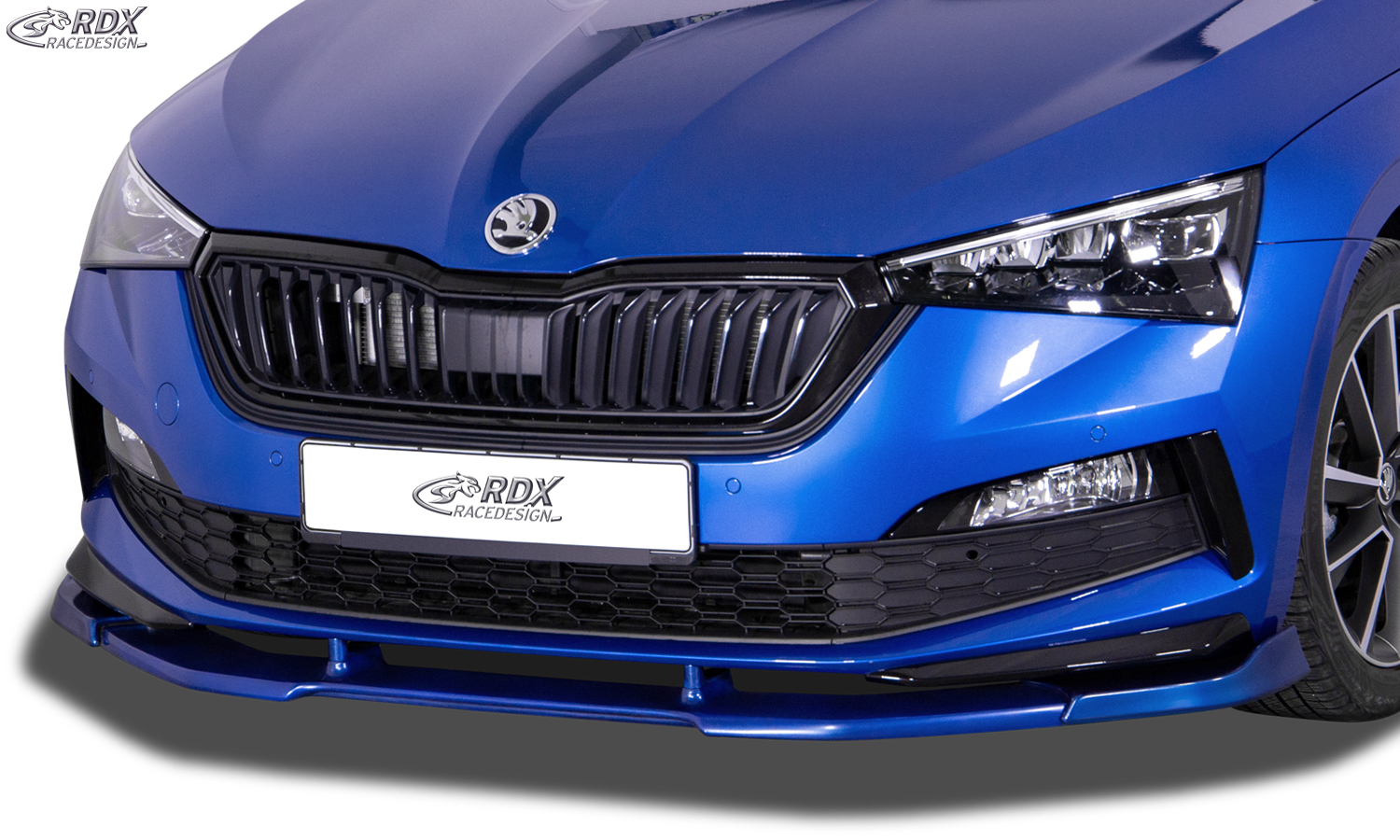 Передний сплиттер RDX VARIO-X – Škoda Scala (NW) 2018–