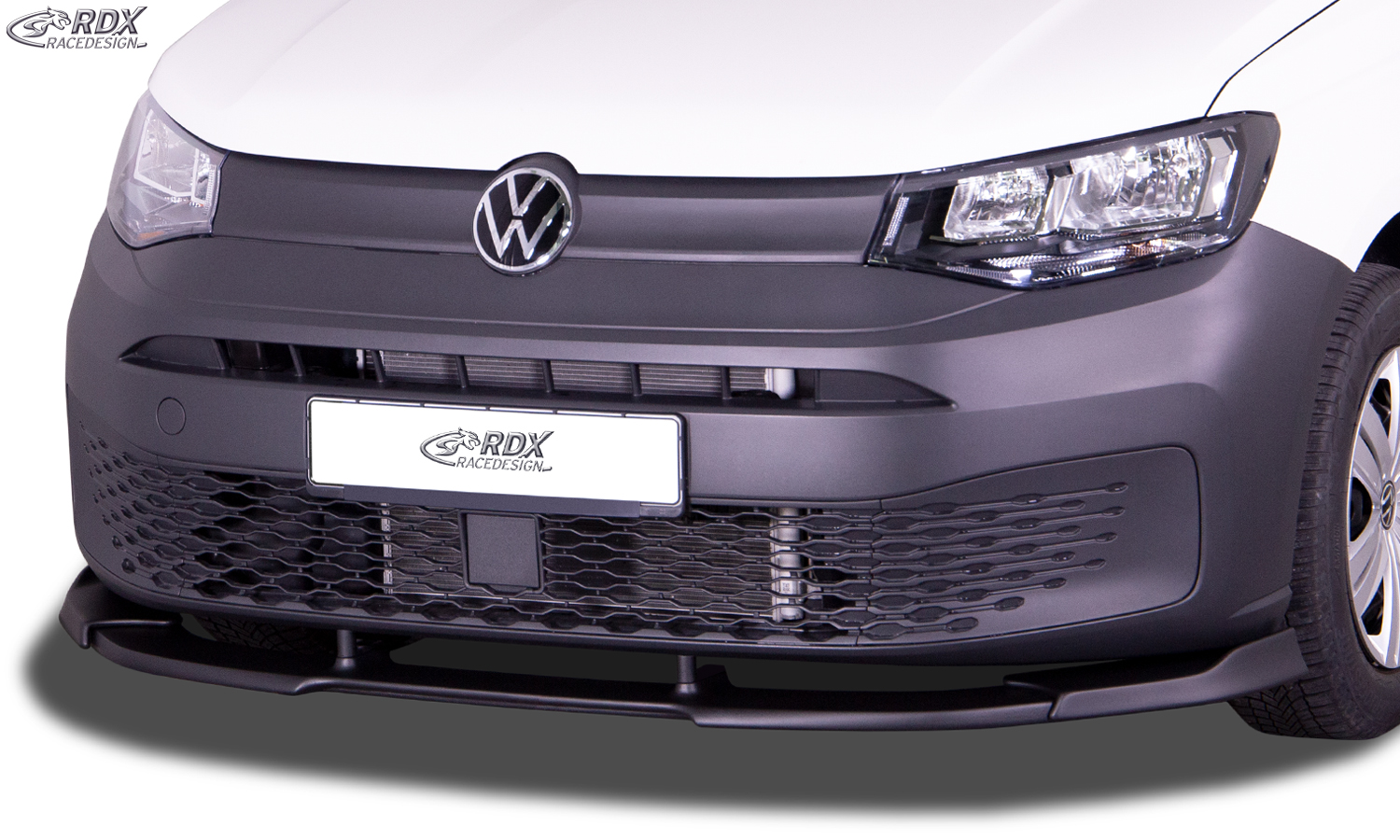 RDX VARIO-X front splitter – Volkswagen Caddy (SK, SKN/2020–)